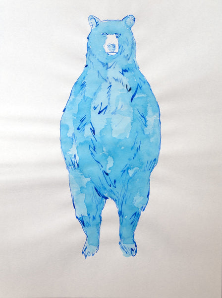Colour bear 01 - Works on Paper